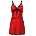 Women Sexy Sleepwear Silk Satin Nightwear Slip Dress Sleeveless Pajamas Nightgown Plus Size Nightwear Comfortable