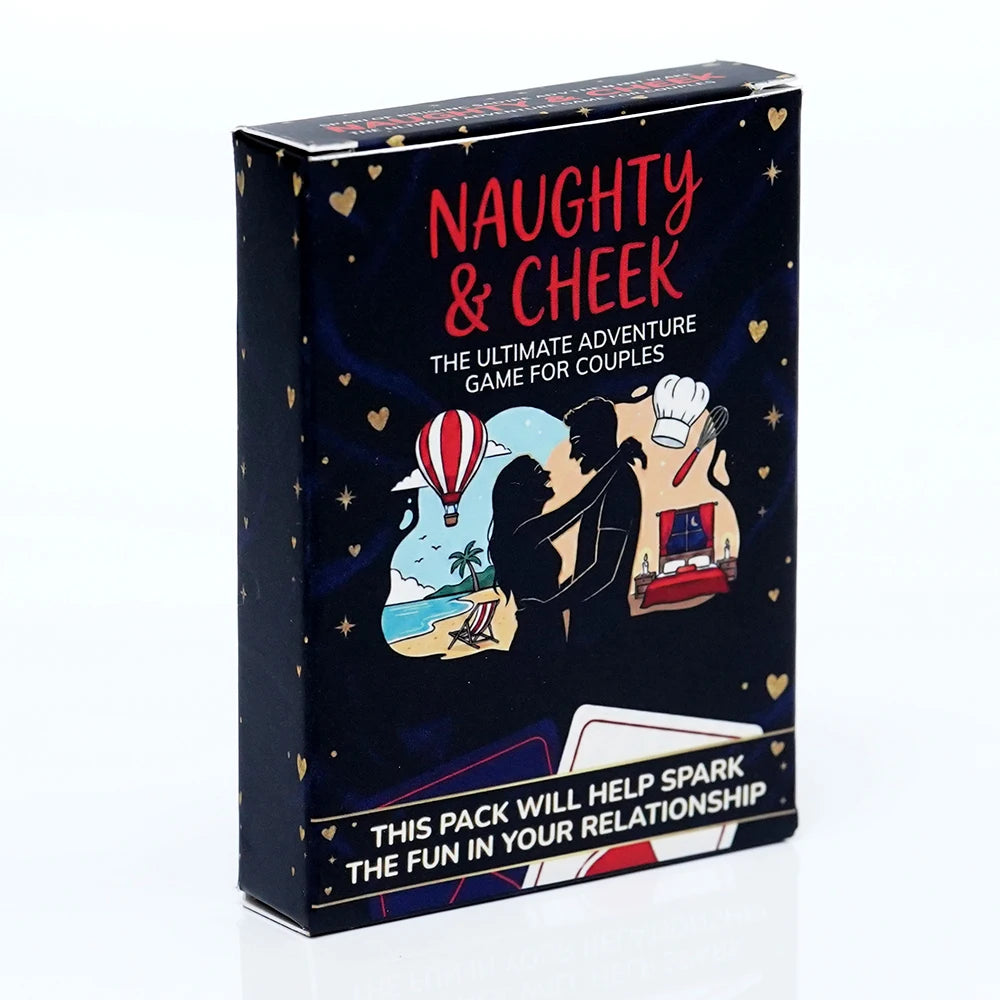 Naughty And Cheeky Couples Card Game Romantic Date Night Adventure Challenge Cards For Relationship Building Fun Intimacy
