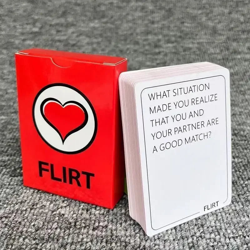 3-in-1 Couples Date Night Card Game – Talk, Flirt & Dare Relationship Building Game | Romantic Conversation Cards for Couples