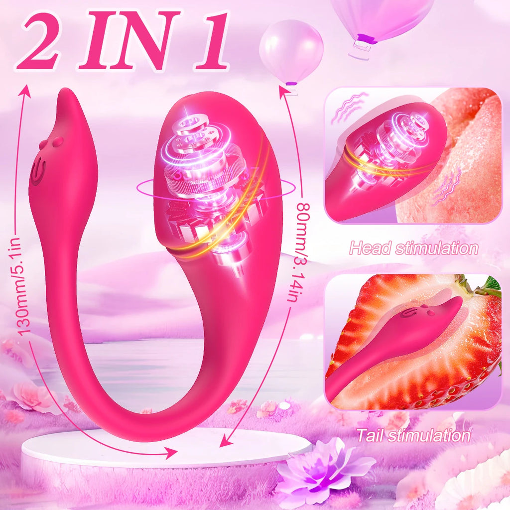 Wireless APP Couples Vibrator Clitoris Stimulator for Women Female G Spot Vagina Vibrating Massager Beginner Sex Toy Adult Goods