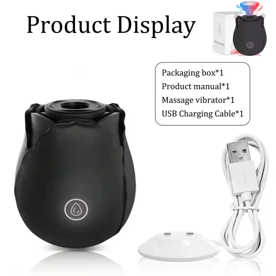 Sucking Vibrator for Women Vacuum Suction Nipple Oral Massager Female Powerful G-Spot Clitoris Vagin Stimulator Adult Sex Toys