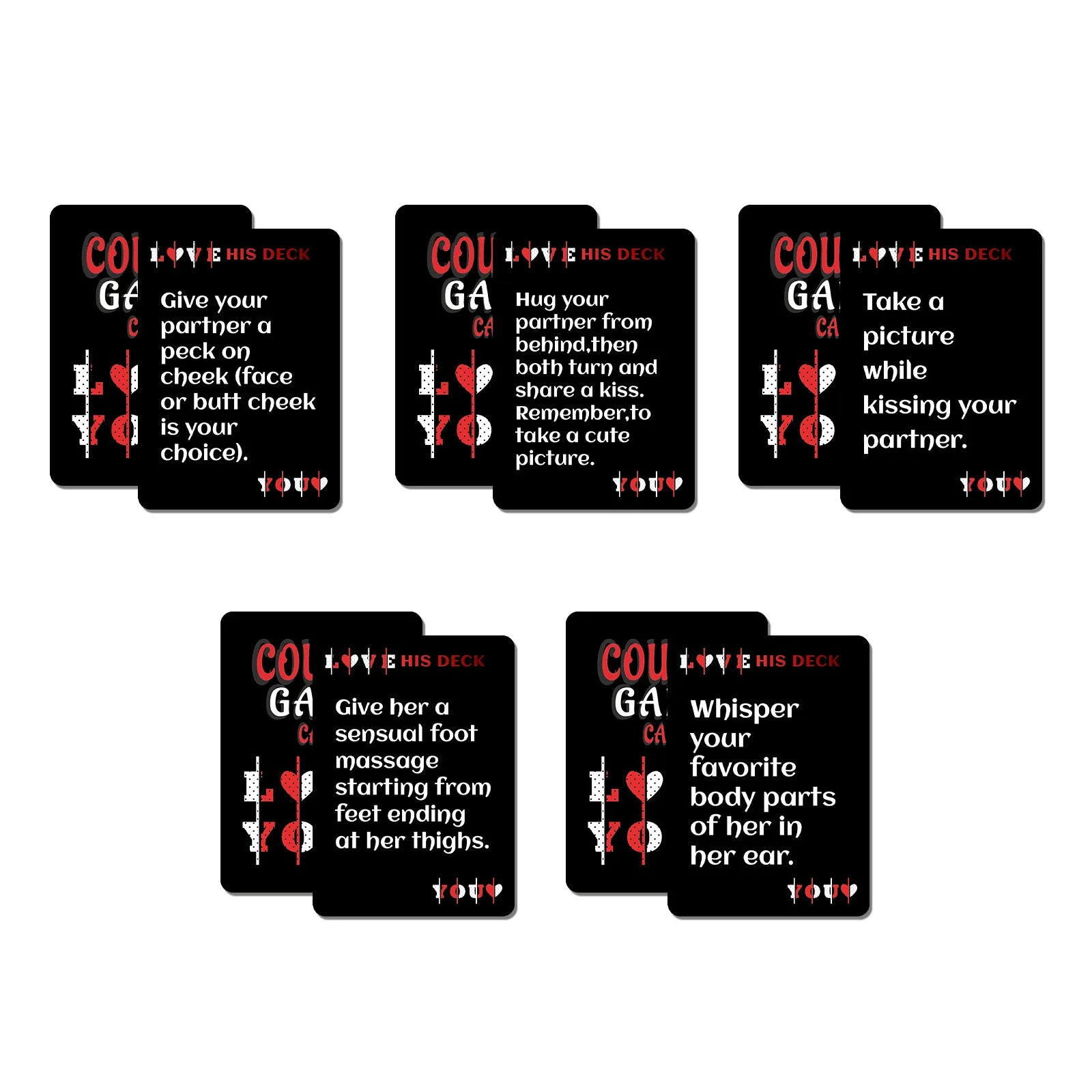 Couples Challenge Card Game – Fun Date Night Conversation & Relationship Building Cards | Interactive Game for Couples
