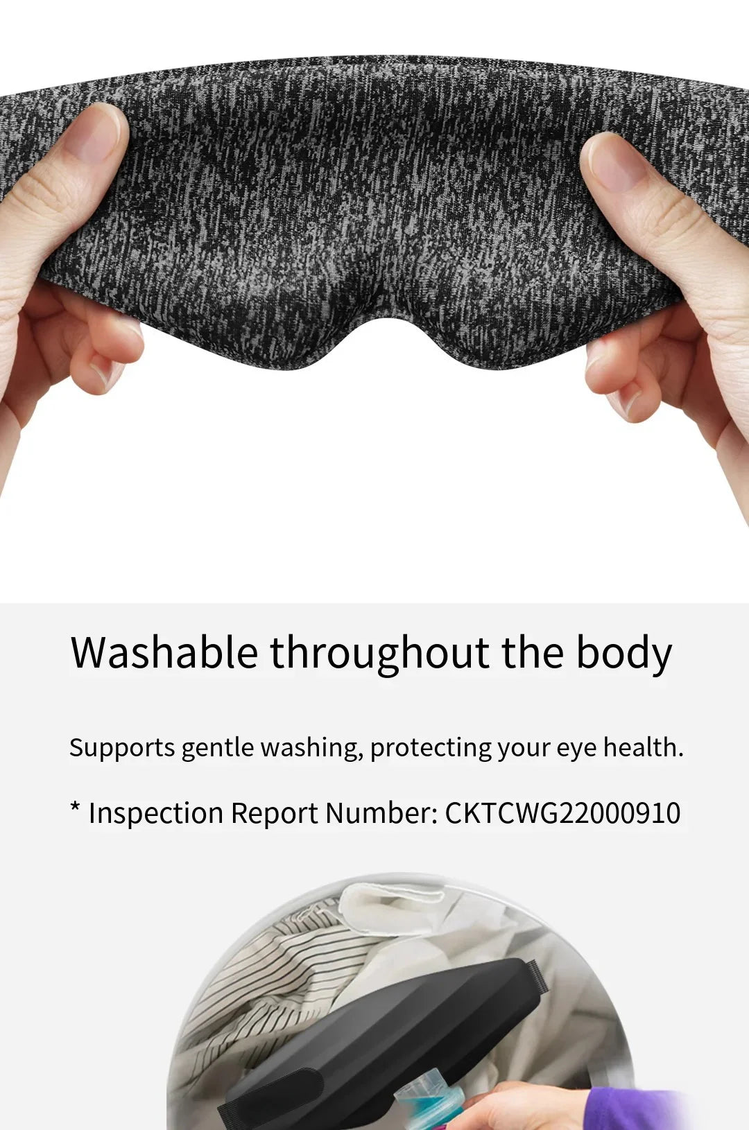 Eye Mask Sleep 3D Stereoscopic Sleep Aid for Men Women Adult Portable For Sleeping Block Out Light Eye Mask Travel