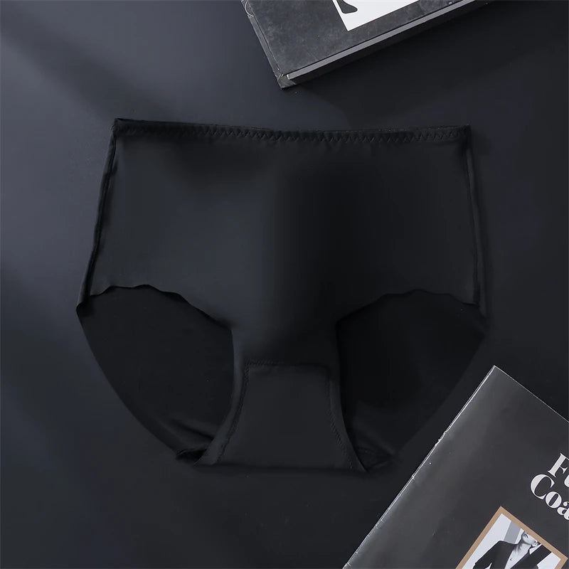 Men's Plus Size Bikini Underwear – Seamless Ice Silk Intimate Briefs