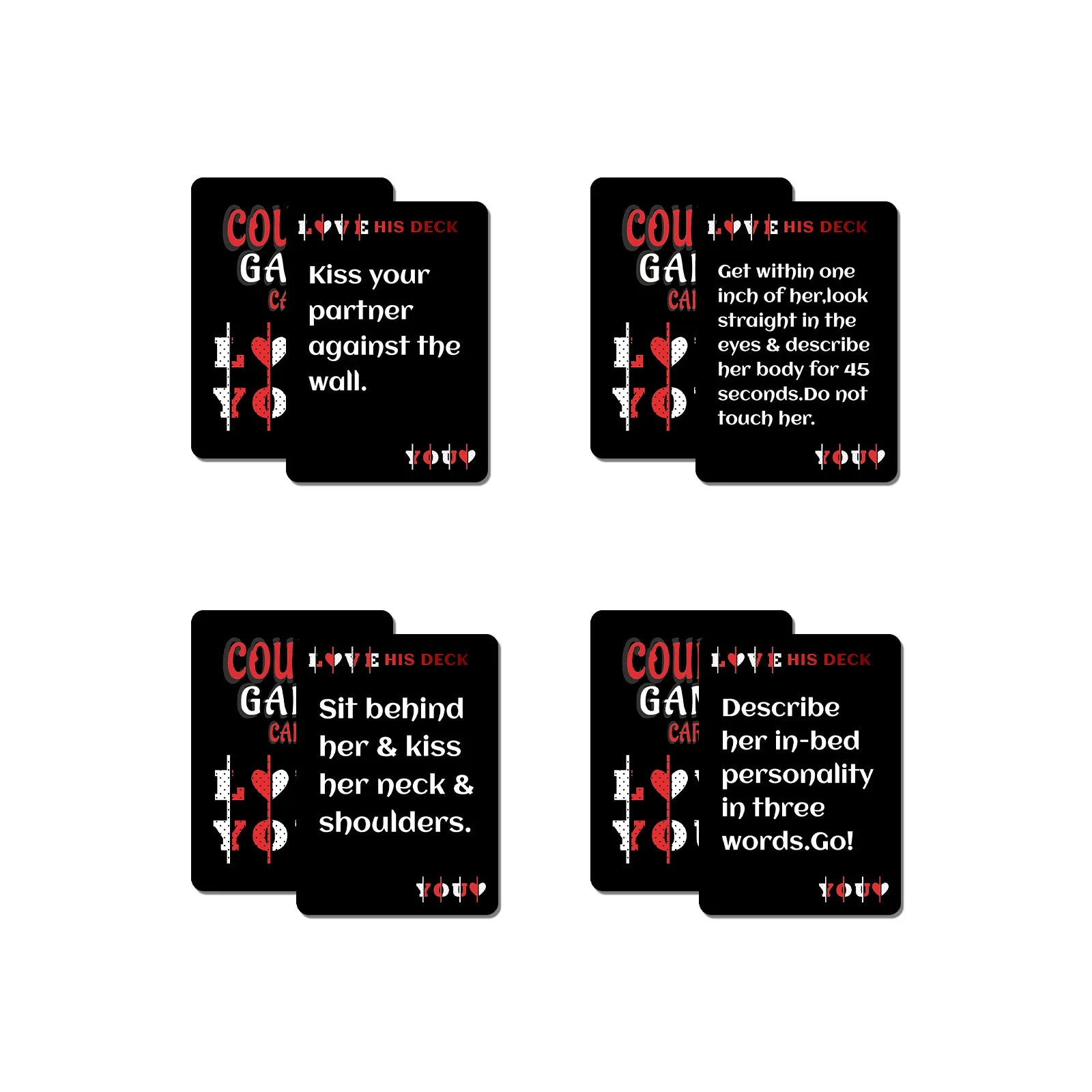 Couples Challenge Card Game – Fun Date Night Conversation & Relationship Building Cards | Interactive Game for Couples