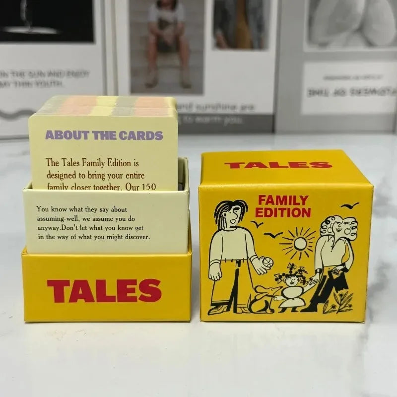 Tales Story Dice Game Couples & Family Edition Interactive Storytelling Game for Date Night & Family Part Creative Tabletop Game