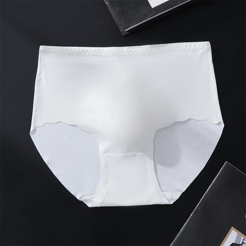 Men's Plus Size Bikini Underwear – Seamless Ice Silk Intimate Briefs
