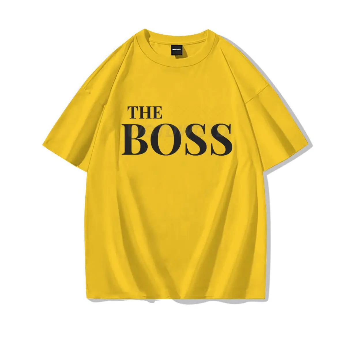 The Boss & The Real Boss Matching T-shirts Couples Matching Outfits Gifts Funny Letter Print Valentine's Day Men Women Clothing