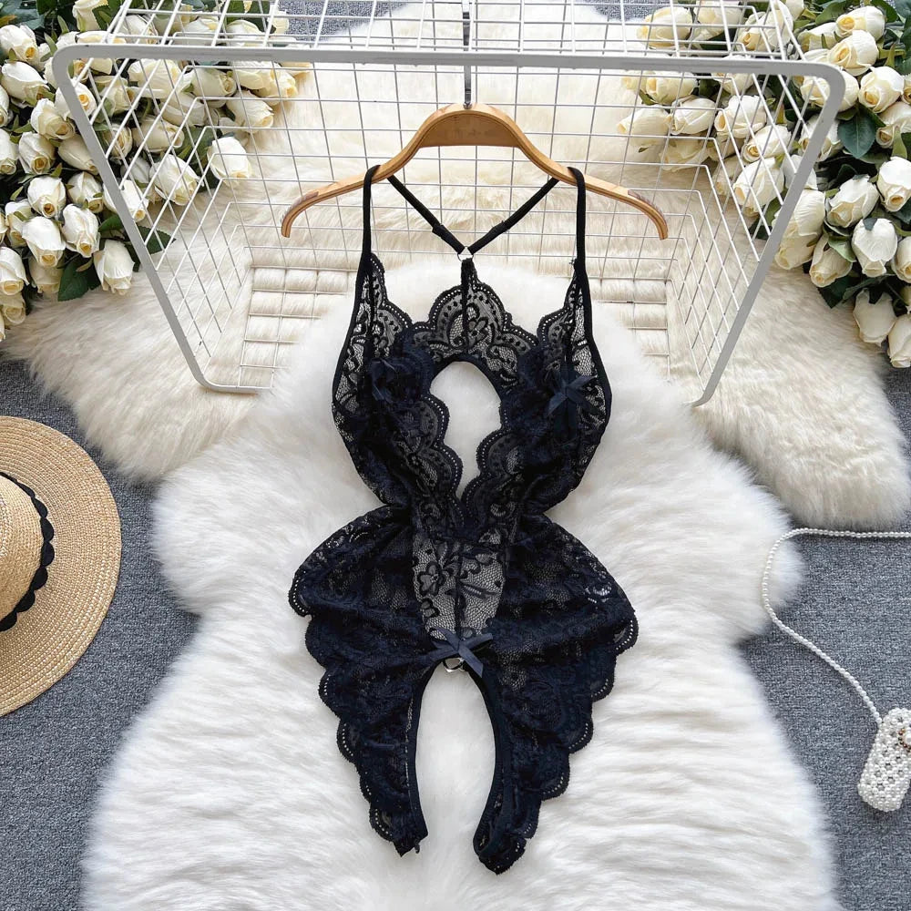 Sexy Sweet Cute Hotsweet Women's Jumpsuit Rabbit Girl Roleplay Cosplay Costume Shirt Hollow Out Backless Sexy Lingerie Jumpsuit
