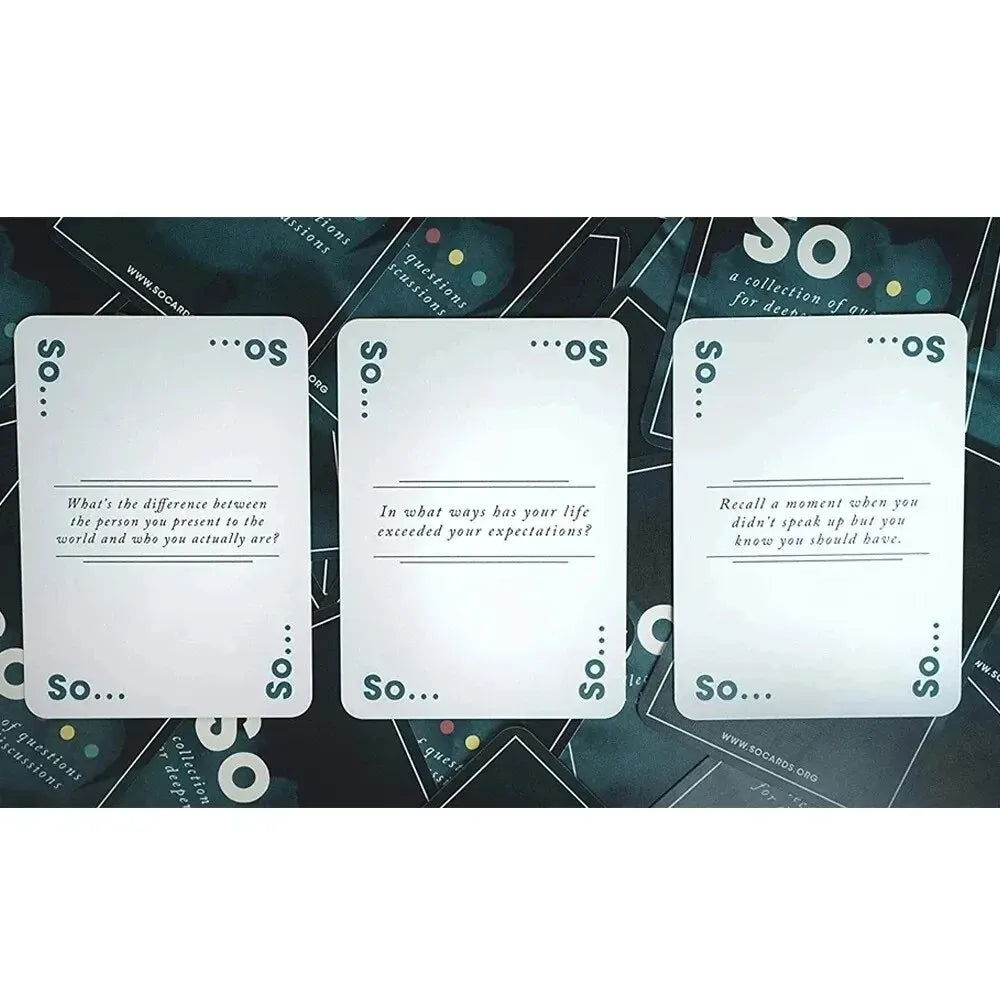 Conversation Starter Card Game – Fun Questions for Couples, Adults & Families | Interactive Party & Date Night Game