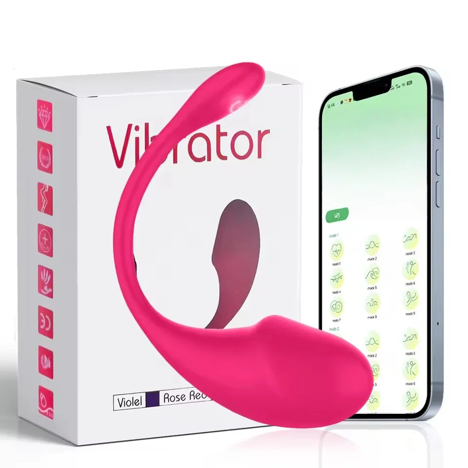 Wireless G Spot Vibrator for Women APP Bluetooth Vibrating Egg Clitoris Stimulator Dildo Wear Vagin Massger Adult Sex Toy Couple