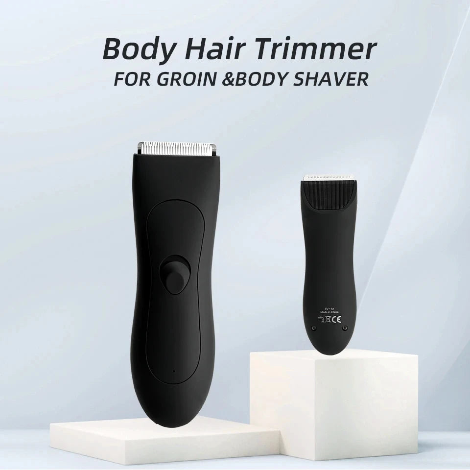 HOMEFISH Body Shaver Groomer Arm Beard Razor & Mens Body Hair Trimmer for Men Balls Women Lady Shaver Hair Removal Trimmer Groin
