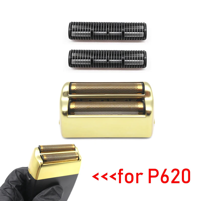 Professional Barber Shaver 11000RPM 7W Double Foil Beard Trimmer Electric Shaver for Men Pop Barbers