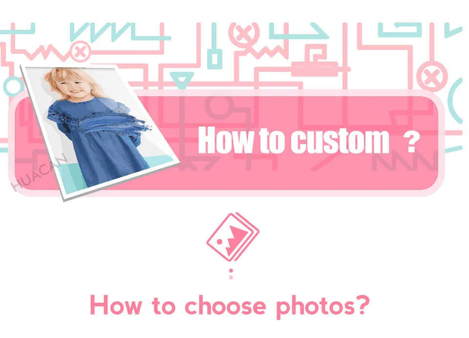 HUACAN Custom Photo Painting By Numbers Kits Couples Travel Hand Painted Diy Gift Home Wall Decoration