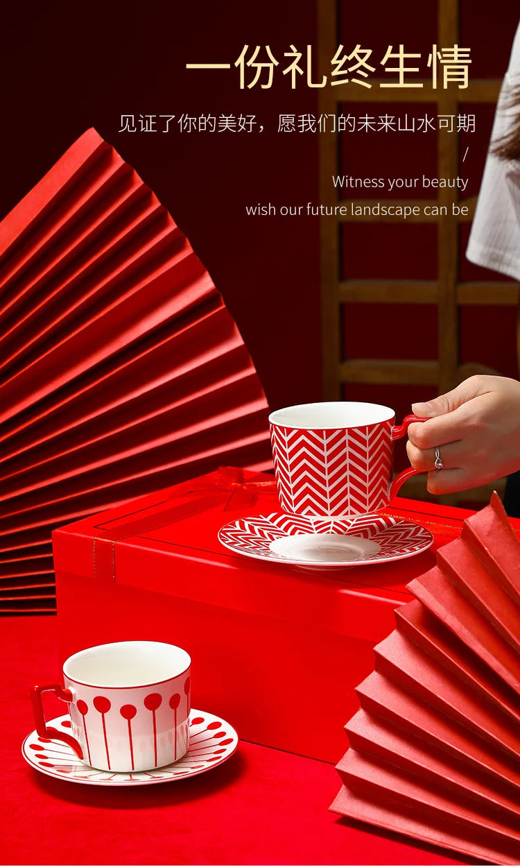Korean Style Fatty Mug Design Splash Ink Ceramic Cup Spot Mugs Simple Coffee Mug Couple Cups Coffee Mugs Tea Drinkware