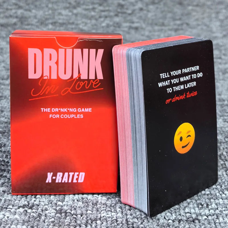 Drunk In Love - Original Couples Drinking Card Game Super Fun Date Night Games & Relationship Couples Games for Adults