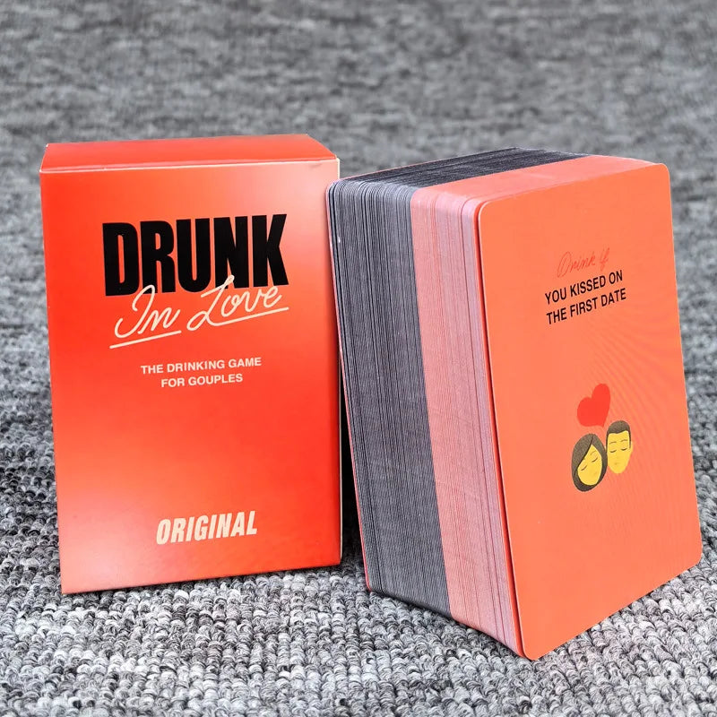 Drunk In Love - Original Couples Drinking Card Game Super Fun Date Night Games & Relationship Couples Games for Adults