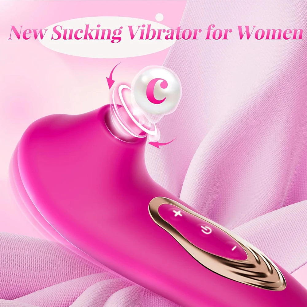 Powerful Clitoral Sucking Vibrator Nipple G Spot Blowjob Clitoris Erotic Stimulator Female Masturbator Sex Toys for Women Adult
