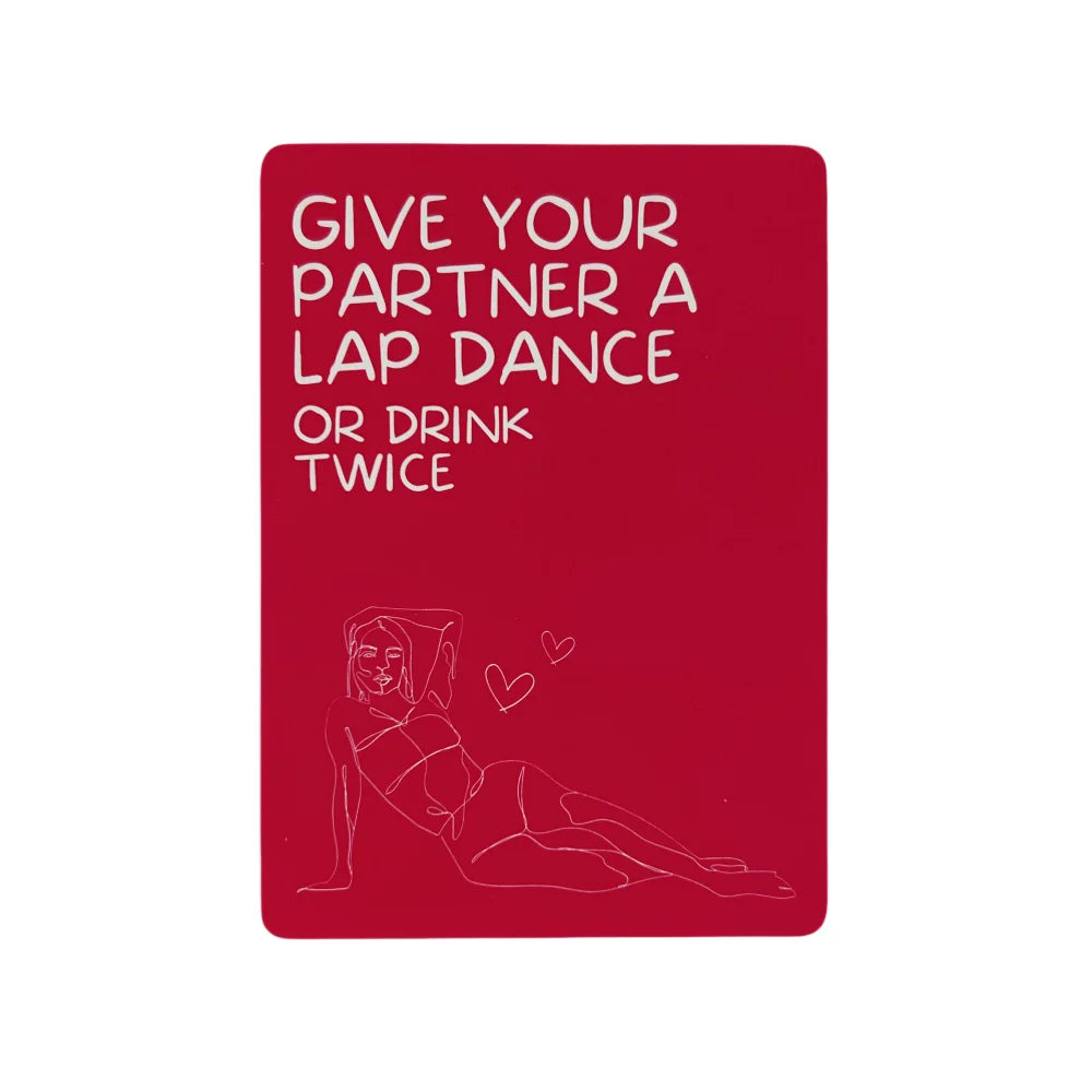 Excited & Exhausted Couples Card Game – Fun Date Night & Party Game for Couples | 50 Challenge & Conversation Cards
