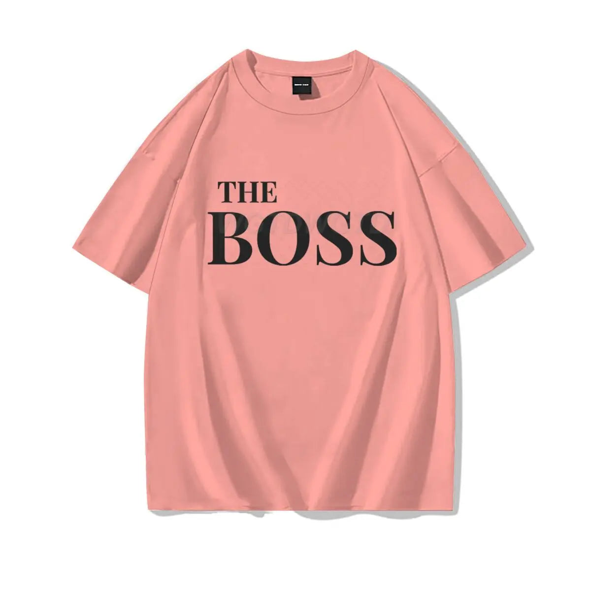 The Boss & The Real Boss Matching T-shirts Couples Matching Outfits Gifts Funny Letter Print Valentine's Day Men Women Clothing
