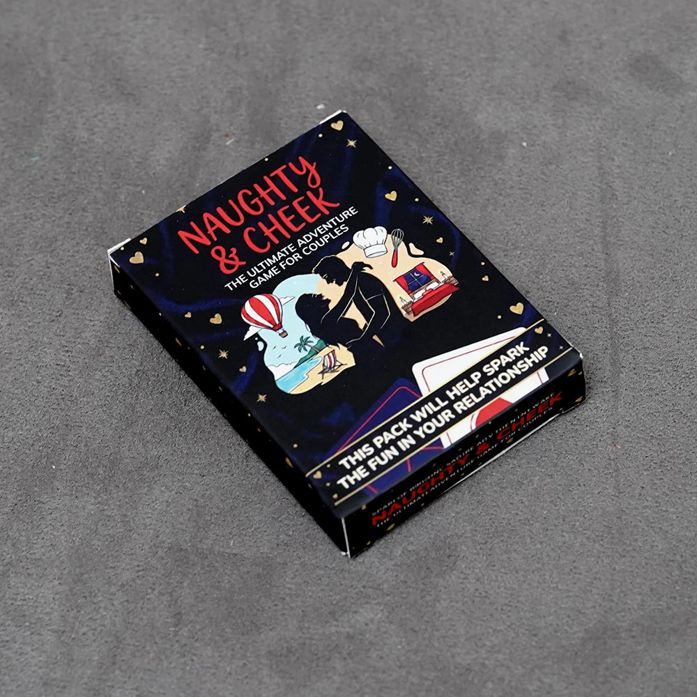 Naughty And Cheeky Couples Card Game Romantic Date Night Adventure Challenge Cards For Relationship Building Fun Intimacy