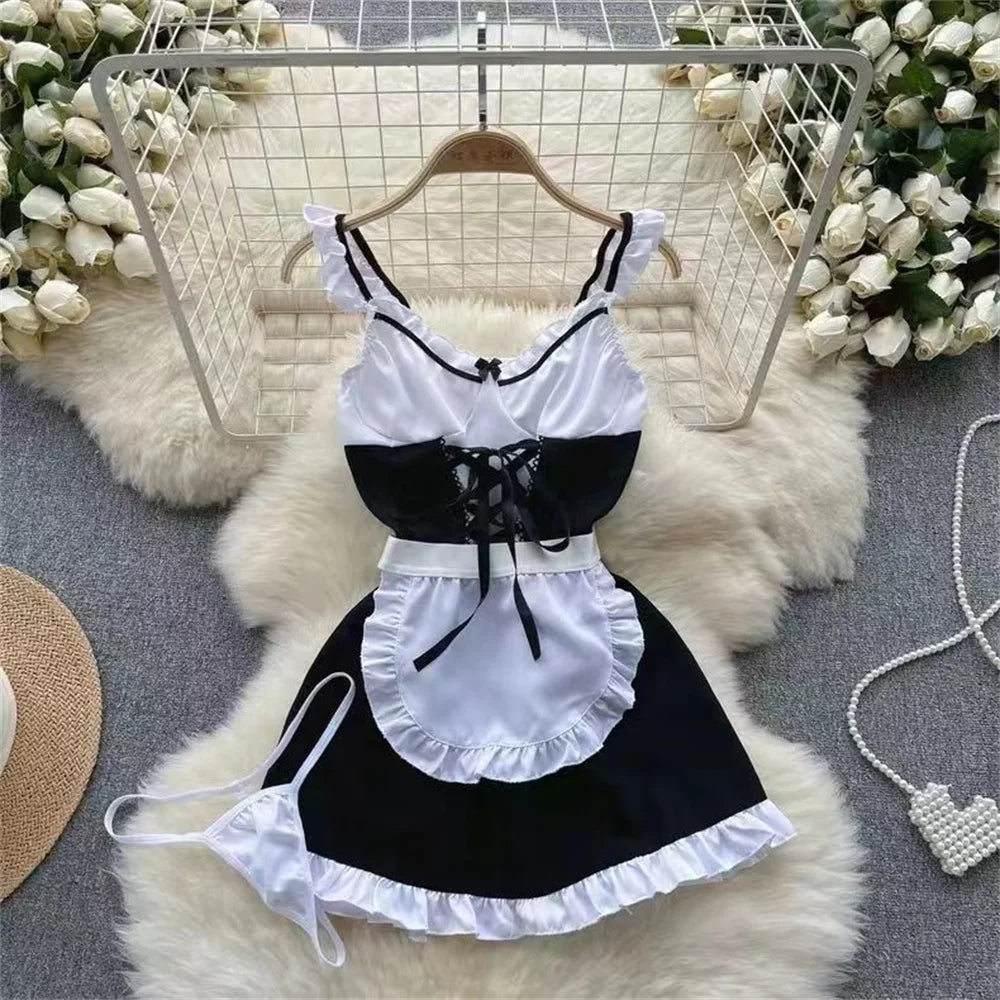 Sexy Sweet Cute Hotsweet Women's Jumpsuit Rabbit Girl Roleplay Cosplay Costume Shirt Hollow Out Backless Sexy Lingerie Jumpsuit