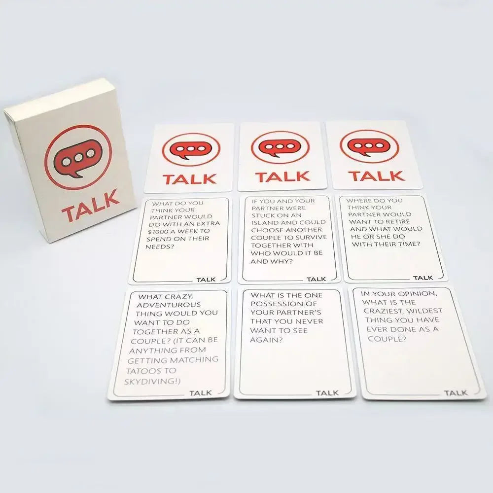 3-in-1 Couples Date Night Card Game – Talk, Flirt & Dare Relationship Building Game | Romantic Conversation Cards for Couples