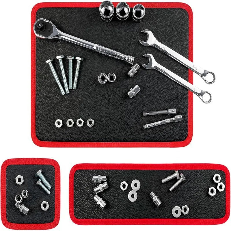 New Magnetic Tool Mat, Space Saving Wall Mount, Quick Organization, Improve Workshop Efficiency, Portable Tool Rack and Pad