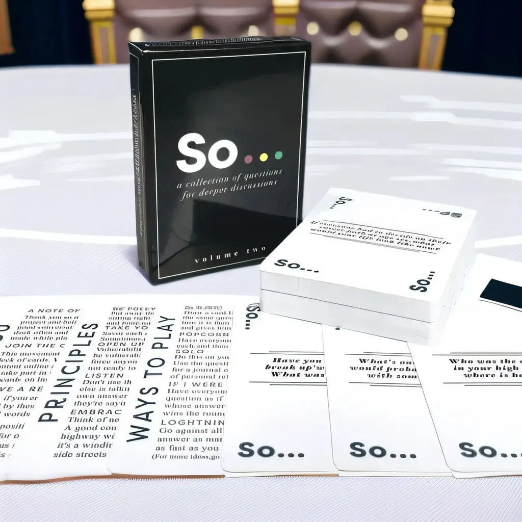 Conversation Starter Card Game – Fun Questions for Couples, Adults & Families | Interactive Party & Date Night Game