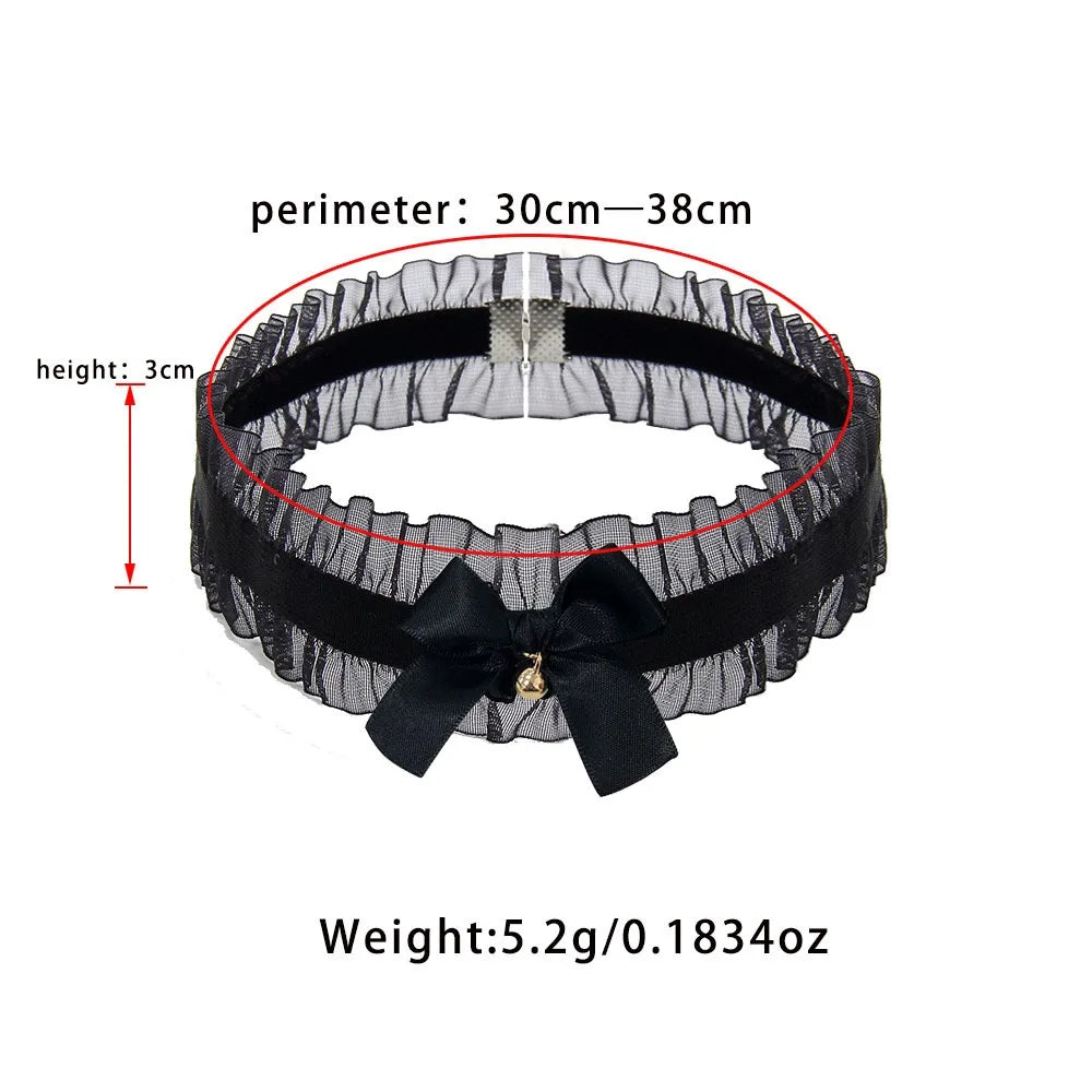 Fox Tail Anal Plug Cosplay Set – Cat Ears, Collar & Bow-Knot Accessories