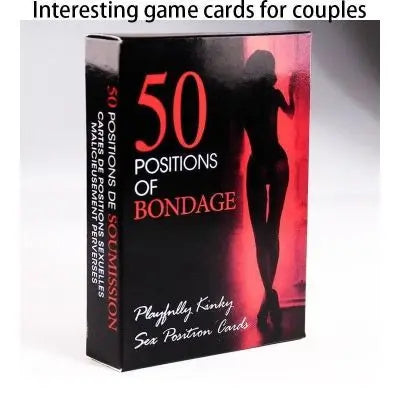 Gender Position Interesting Card Games for Couple 50 Different Position Experiences and Lovers Adult Card Game Makes Date Nights