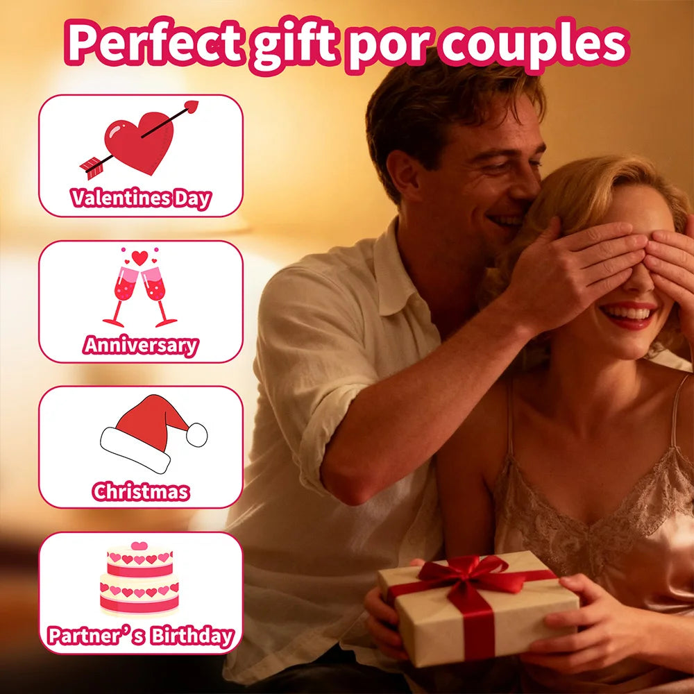 Couple Card Game Romantic Truth or Dare Drinking Game for Adults Date Night Activity Anniversary Valentine Gift 50Pcs