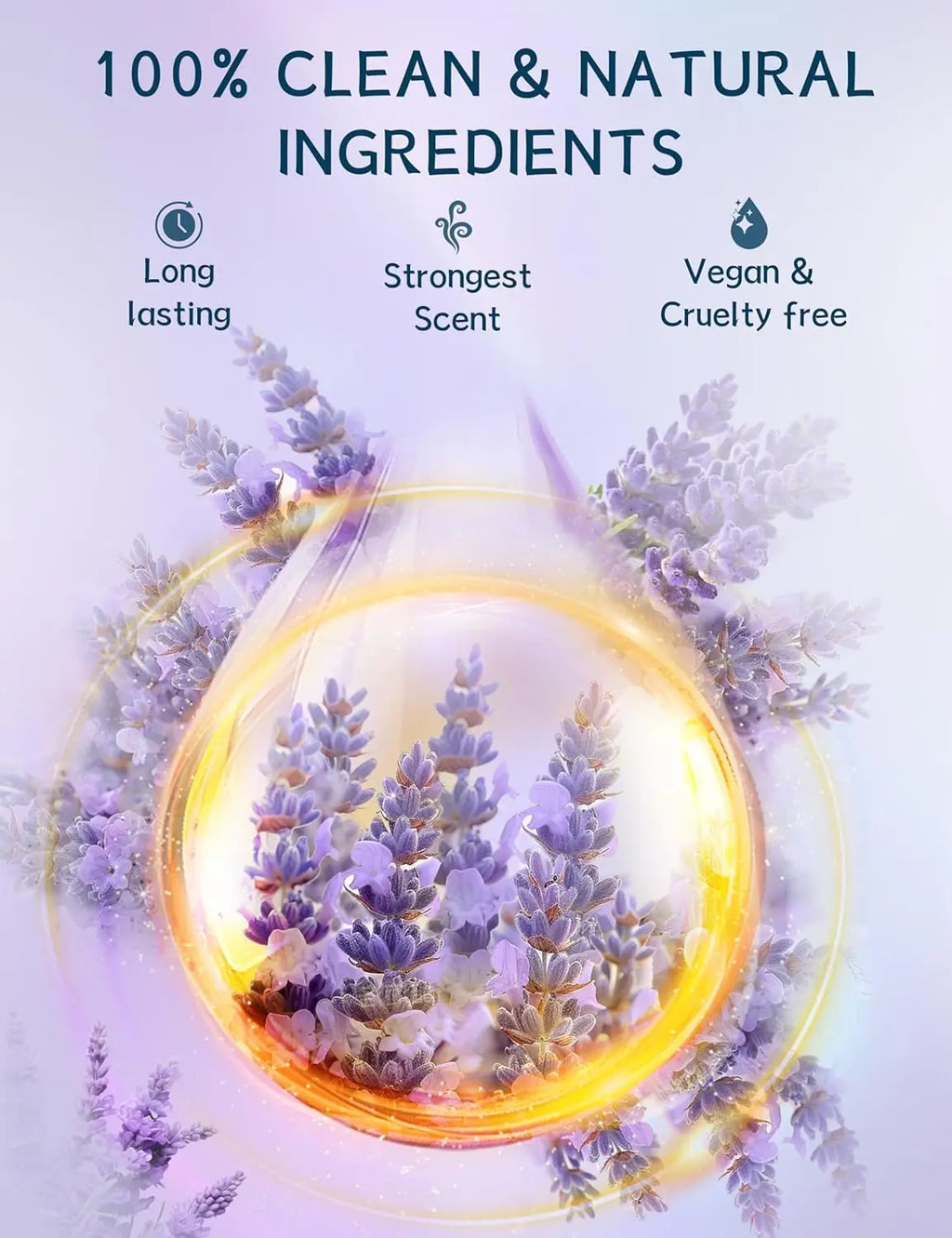 Lavender Shower Bomb Natural Essential Oil Shower Moisturizing Stress Relieving Bath Salt Tablets Suitable for Women and Men