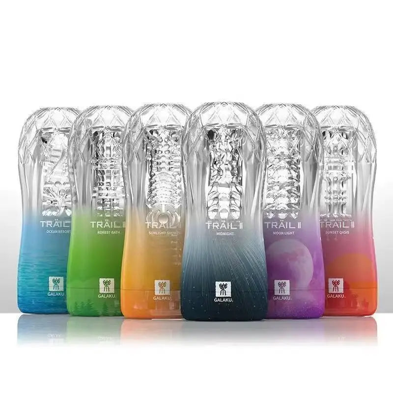 Male Masturbator Pocket Pussy Cup – Soft Transparent Vacuum Stroker