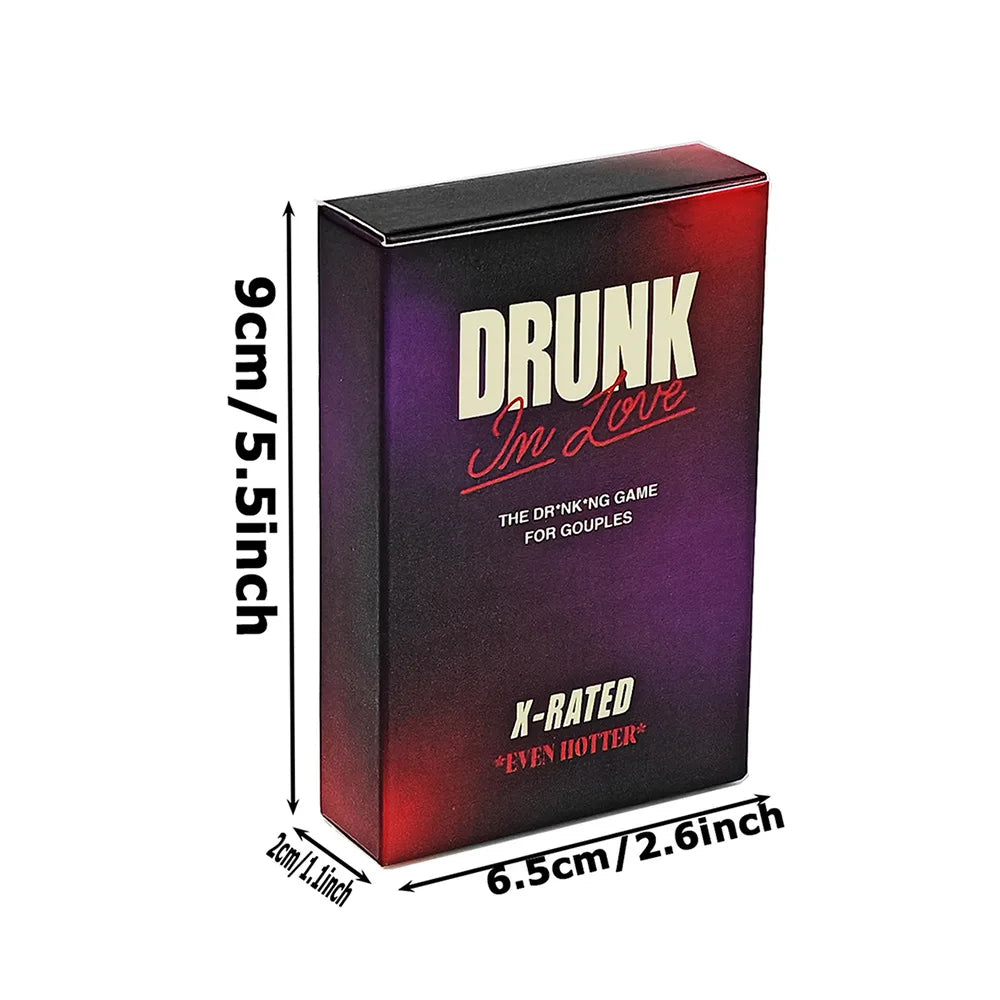 Drunk In Love - Original Couples Drinking Card Game Super Fun Date Night Games & Relationship Couples Games for Adults