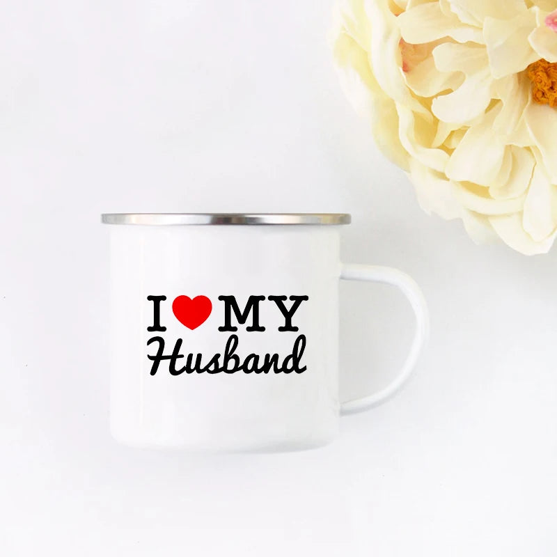 Wifey Hubby Mugs Mr and Mrs couple Mug Bridal Shower Gifts Wedding  bithday gift Mug For Hot Cold Coffee Tea Water Juice
