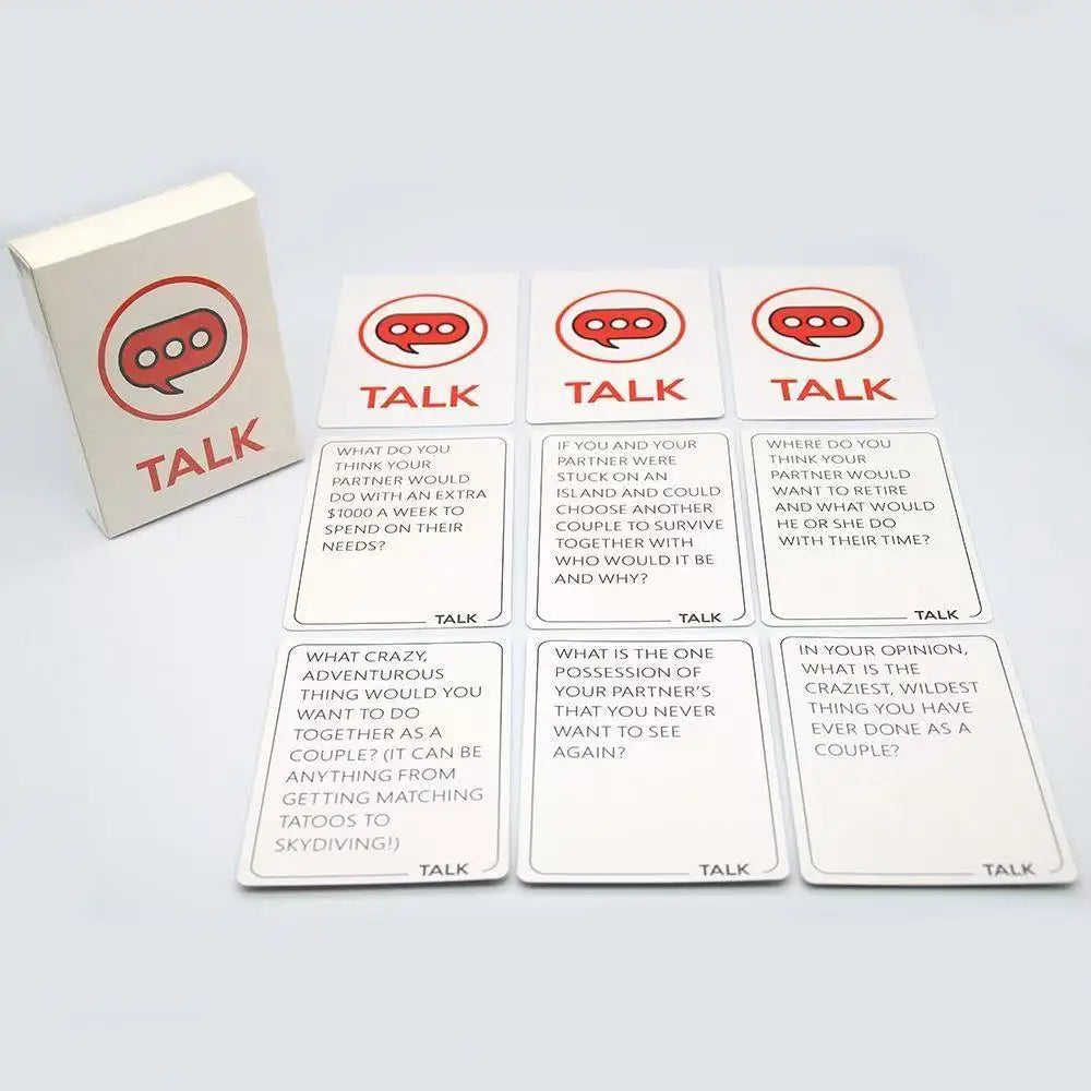 3-in-1 Couples Date Night Card Game – Talk, Flirt & Dare Relationship Building Game | Romantic Conversation Cards for Couples