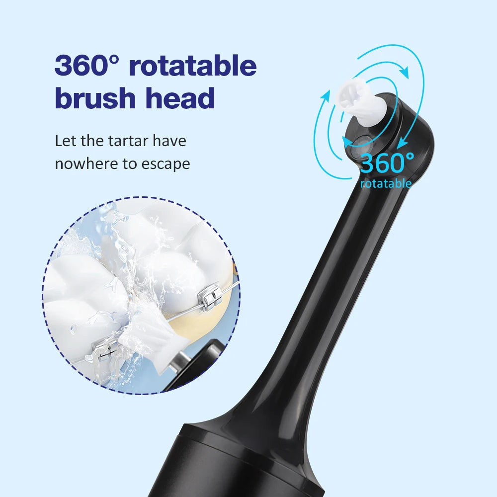 4 Modes Electric Tooth Polisher Teeth Whitening Strips Kit Plaque Calculus Tartar Remover Dental Stone Cleaner Dental Scaler