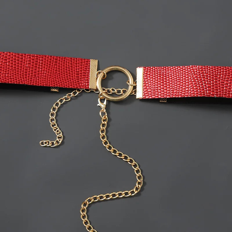 Sexy Metal Chain Linked Nipple Cover With Choker Nipple Pasties Reusable Women Bondage Choker Collar Body Chain Sex Games Toys