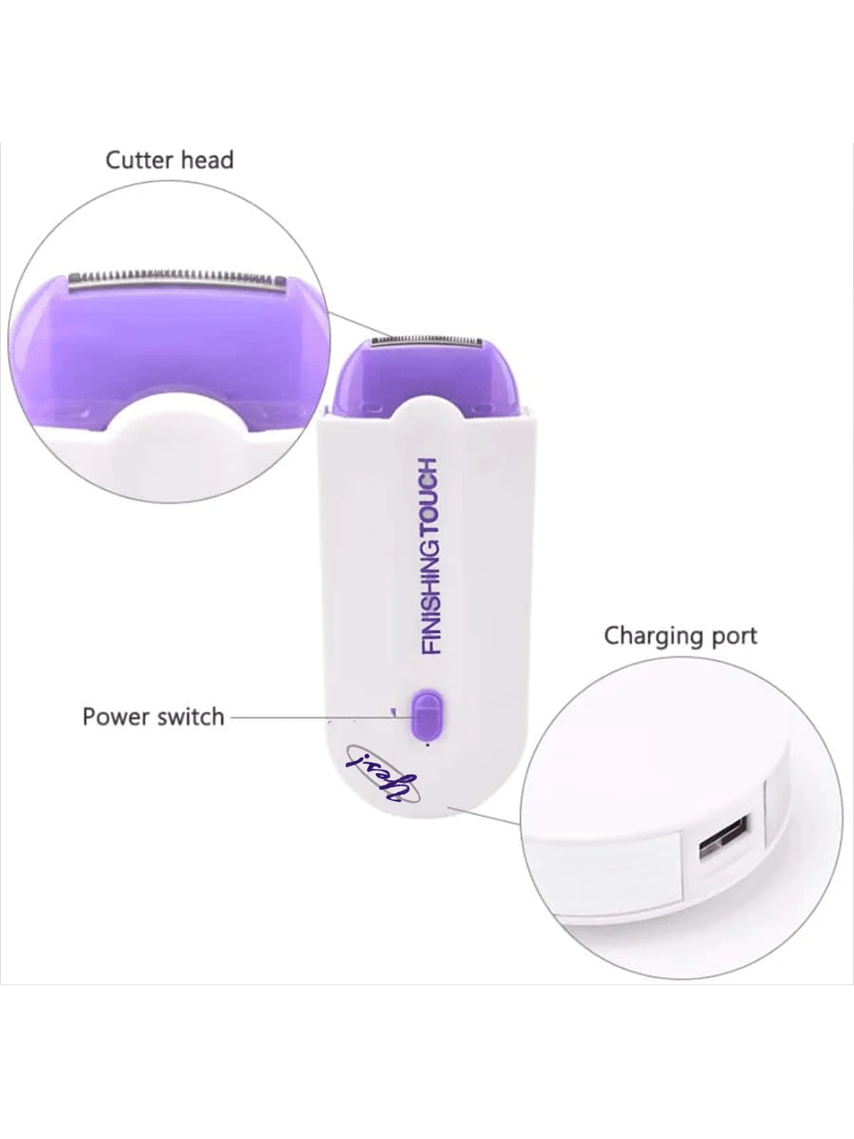 2026Professional female facial, leg, bikini, hand, body, electric shaver, hair removal device rechargeable