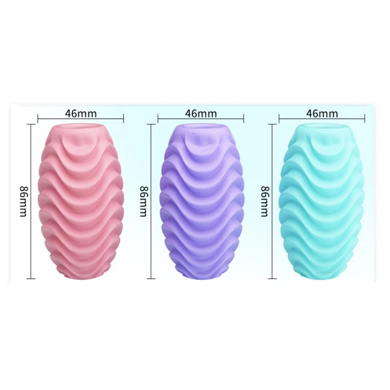 Male Masturbator Silicone Stroker Cup – Portable Oral Pleasure Device
