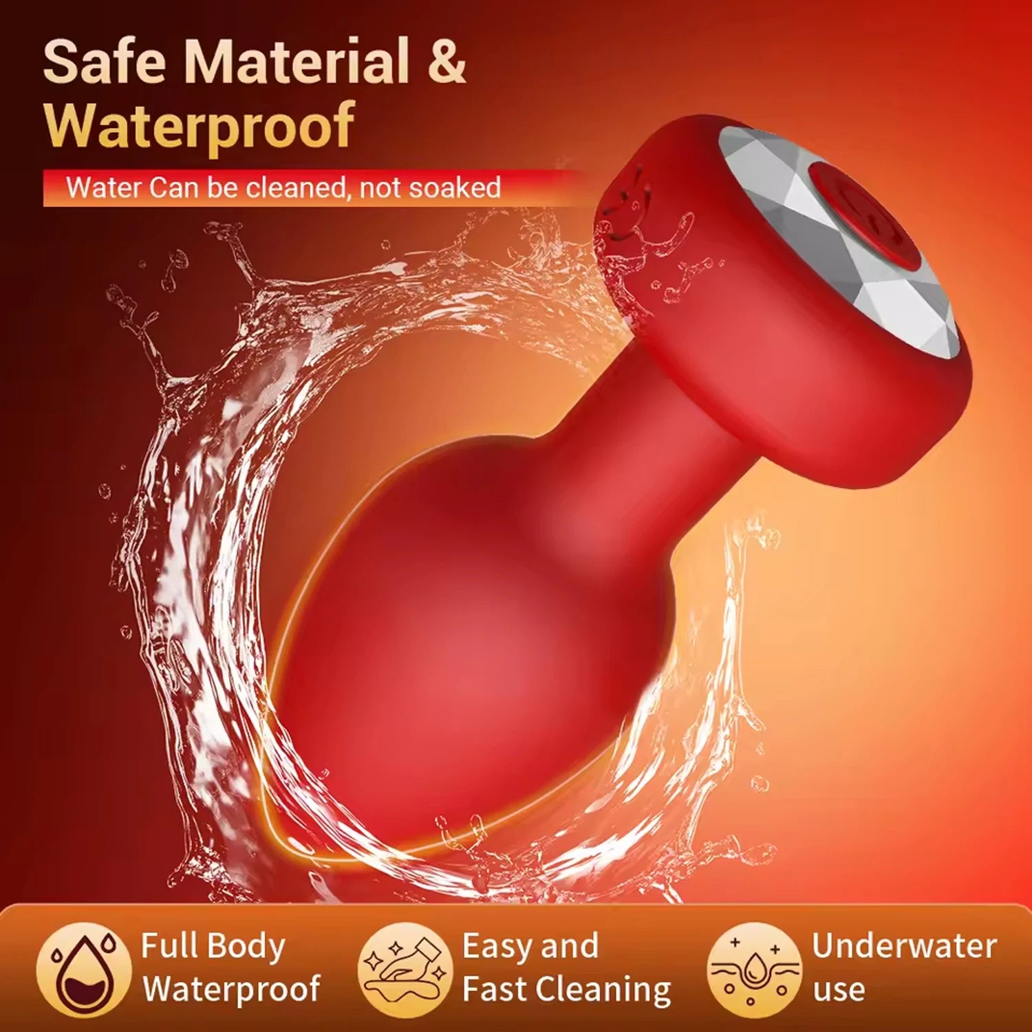 Anal Plug Vibrator Wireless Butt Plug Prostate Vibrating Massager APP Remote Control Female Masturbator Sex Toys for Women Men