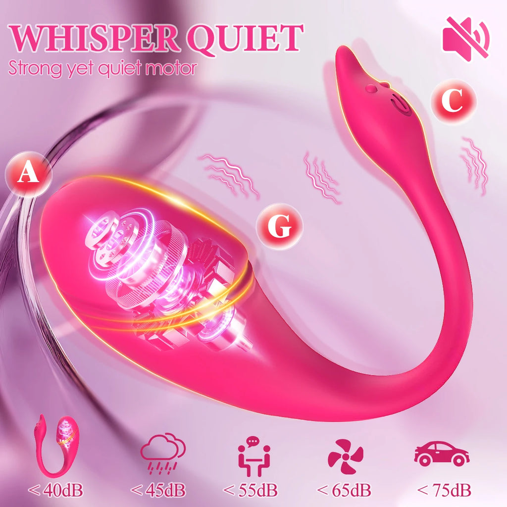 Wireless APP Couples Vibrator Clitoris Stimulator for Women Female G Spot Vagina Vibrating Massager Beginner Sex Toy Adult Goods