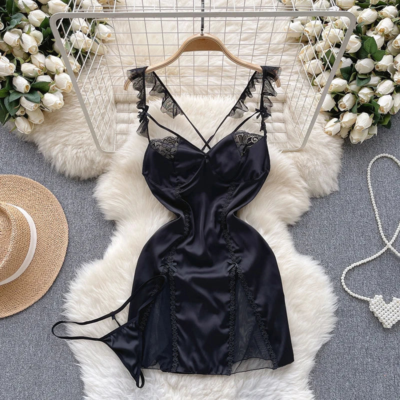 Sexy Sweet Cute Hotsweet Women's Jumpsuit Rabbit Girl Roleplay Cosplay Costume Shirt Hollow Out Backless Sexy Lingerie Jumpsuit