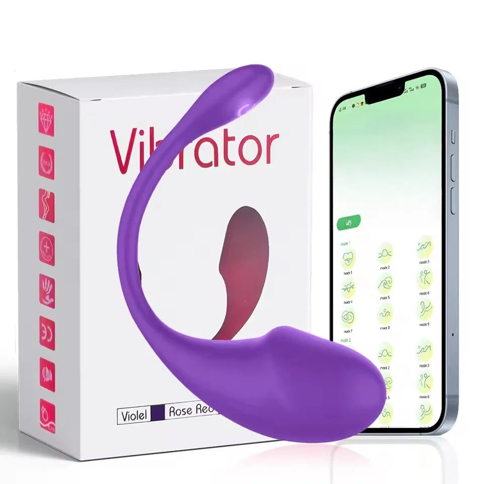 Wireless G Spot Vibrator for Women APP Bluetooth Vibrating Egg Clitoris Stimulator Dildo Wear Vagin Massger Adult Sex Toy Couple