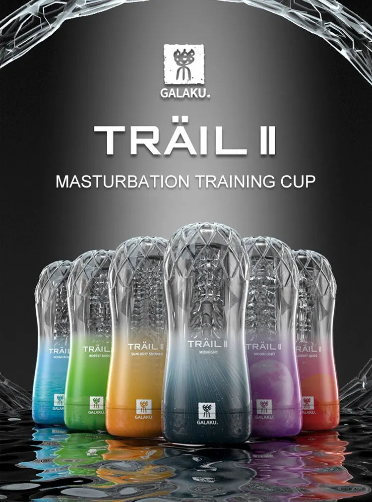 Male Masturbator Pocket Pussy Cup – Soft Transparent Vacuum Stroker