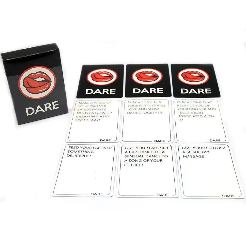 3-in-1 Couples Date Night Card Game – Talk, Flirt & Dare Relationship Building Game | Romantic Conversation Cards for Couples
