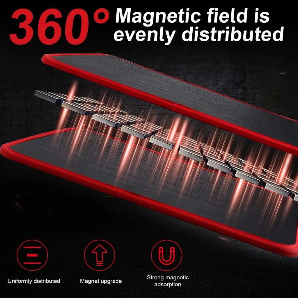 New Magnetic Tool Mat, Space Saving Wall Mount, Quick Organization, Improve Workshop Efficiency, Portable Tool Rack and Pad