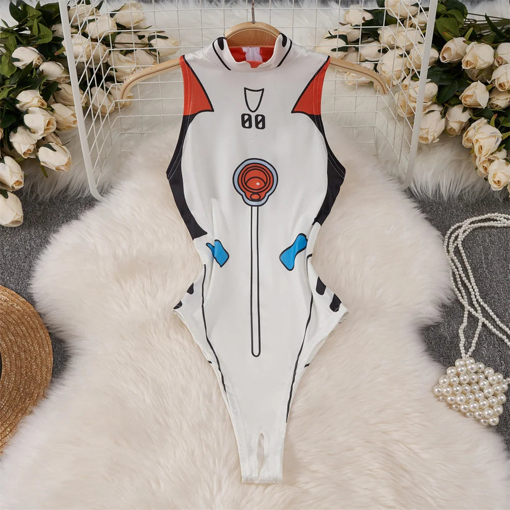 Sexy Sweet Cute Hotsweet Women's Jumpsuit Rabbit Girl Roleplay Cosplay Costume Shirt Hollow Out Backless Sexy Lingerie Jumpsuit