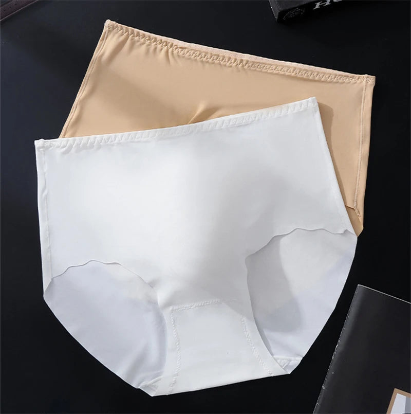 Men's Plus Size Bikini Underwear – Seamless Ice Silk Intimate Briefs